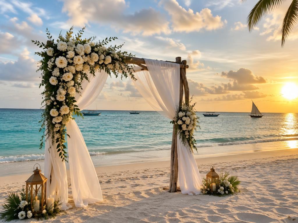 Cérémonie de mariage à Zanzibar